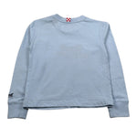 Saint Barth Shirt Girocollo tinta unita con Stampa Azzurro per Neonato LUTON AZZURRO SAINT BARTH 