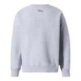 Saint Barth Felpa Chiusa Girocollo tinta unita con Stampa Grigio per Bambina MINNIE GRIGIO SAINT BARTH 