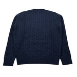 Saint Barth Maglia Girocollo tinta unita Blu per Bambino NIX0002 BLU SAINT BARTH 