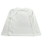 Saint Barth Shirt Girocollo tinta unita con Stampa Bianco per Bambina PENN00101192I BIANCO SAINT BARTH 