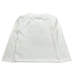 Saint Barth Shirt Girocollo tinta unita con Stampa Bianco per Bambina PENN00101192I BIANCO SAINT BARTH 