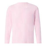 Saint Barth Shirt Girocollo tinta unita con Stampa Rosa per Bambina PENN00101278I ROSA SAINT BARTH 