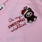 Saint Barth Shirt Girocollo tinta unita con Stampa Rosa per Bambina PENNYPUPPY ROSA SAINT BARTH 