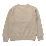 Saint Barth Maglia Girocollo con Stampa Sabbia per Bambino PORSCHE SABBIA SAINT BARTH 