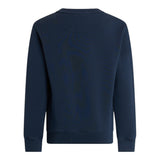 Saint Barth Felpa Chiusa Girocollo tinta unita Blu per Bambino SB61EMB BLU SAINT BARTH 