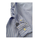 Saint Barth Camicia Manica Lunga tinta unita Azzurro per Bambino SEEFLEDD AZZURRO SAINT BARTH 