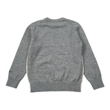 Saint Barth Maglia tinta unita Girocollo con Stampa Grigio per Bambina SNOOPYDOUGLAS GRIGIO SAINT BARTH 