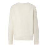 Saint Barth Maglia Girocollo tinta unita con Stampa Panna per Bambino TENNISBEAR PANNA SAINT BARTH 