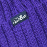 Saint Barth Cappello tinta unita con Logo Viola per Bambina WENG018 VIOLA SAINT BARTH 
