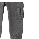 Sarabanda Pantalone tinta unita con Microfantasia Bianco/Nero per Bambino 0A163 BIANCO/NERO SARABANDA 