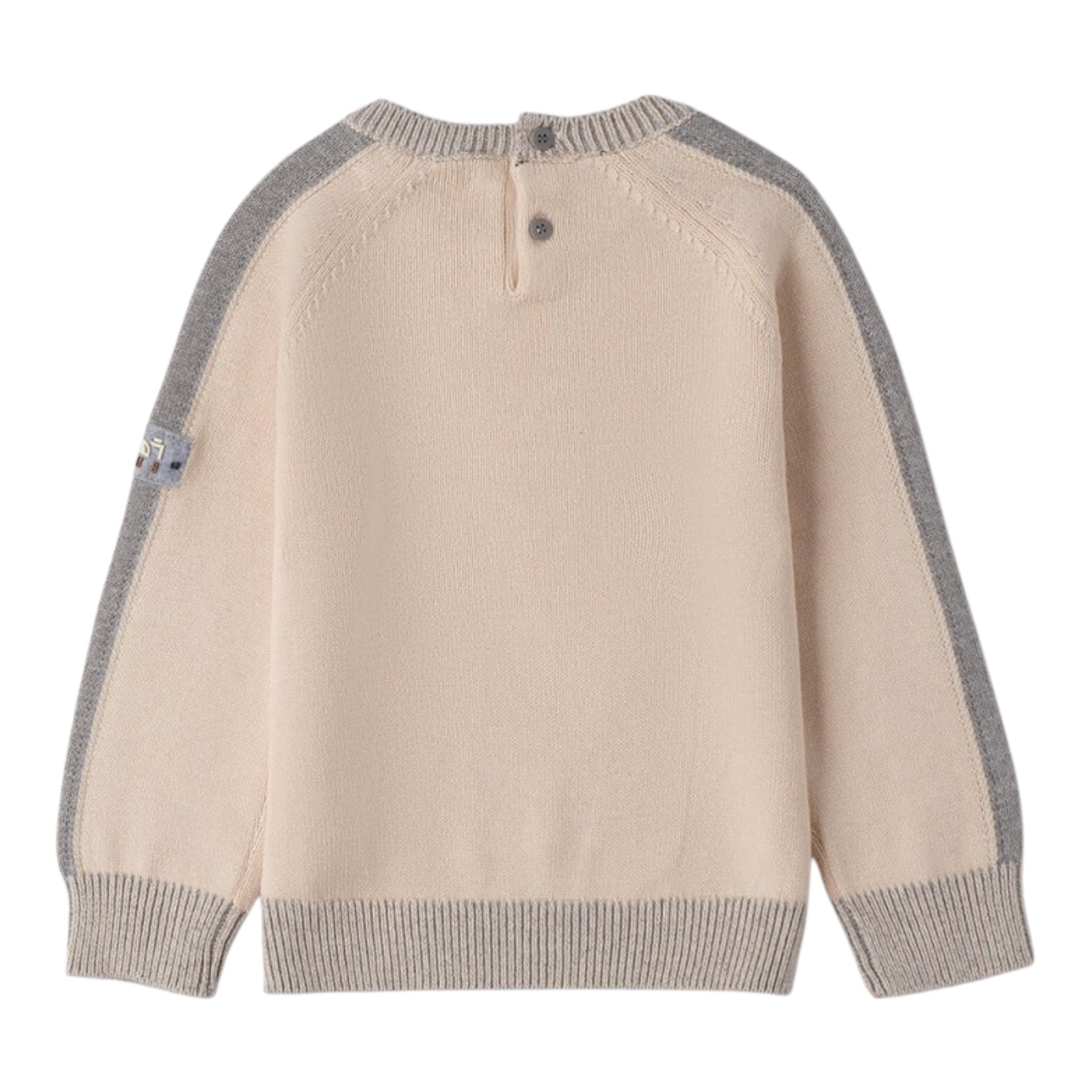 Sarabanda Maglia Girocollo tinta unita Beige per Bambino 0F102X BEIGE SARABANDA 