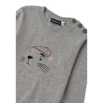 Sarabanda Maglia Girocollo tinta unita Grigio per Bambino 0F105 GRIGIO SARABANDA 