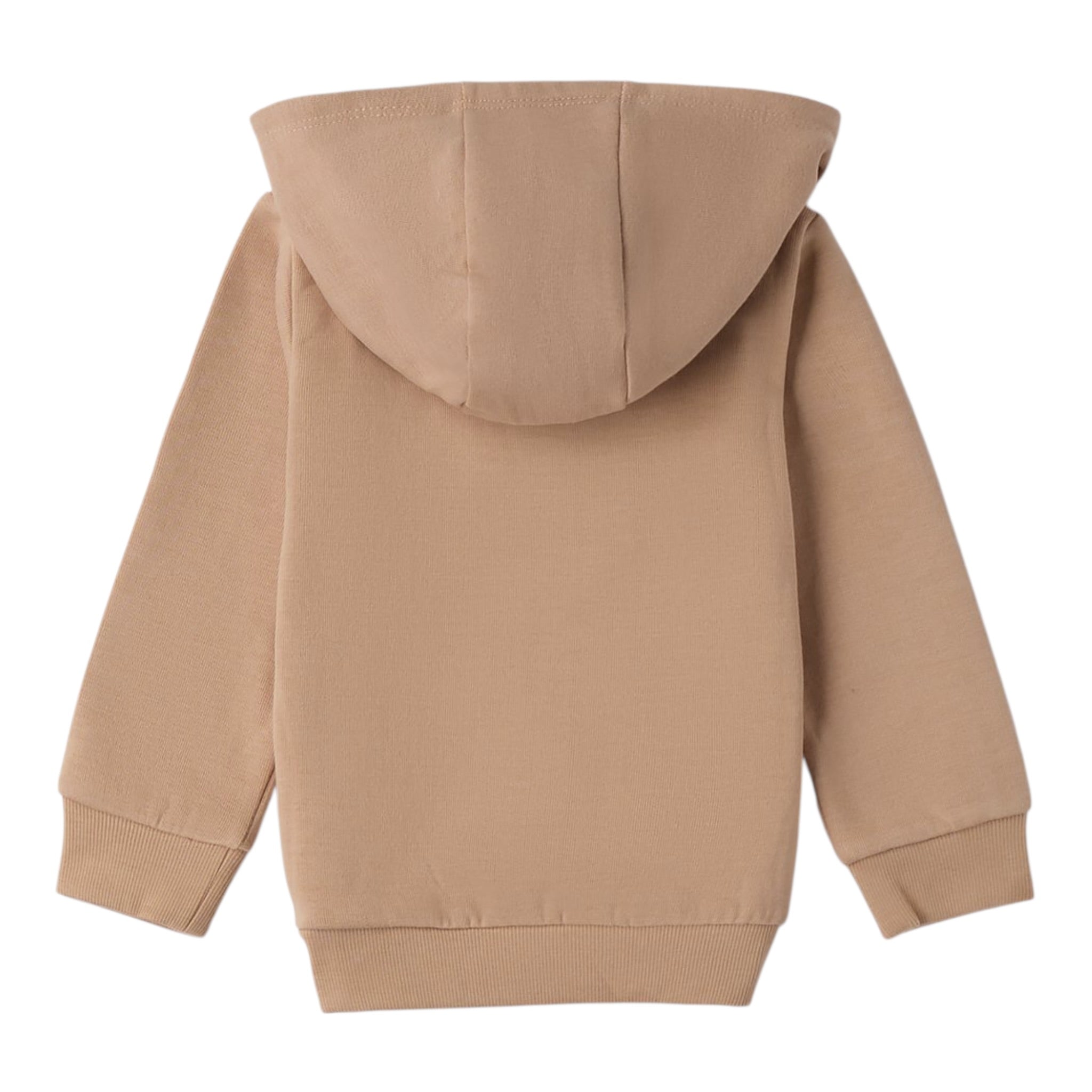 Sarabanda Felpa tinta unita con Cappuccio Beige per Bambino 0F149 BEIGE SARABANDA 