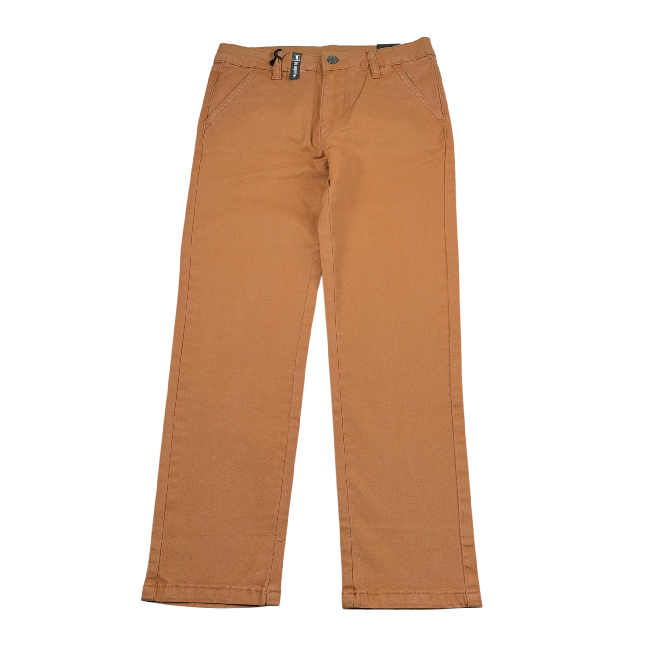 Sarabanda Pantalone tinta unita con Girovita Regolabile Cammello per Bambino 0F160 CAMMELLO SARABANDA 