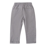 Sarabanda Pantalone tinta unita con Elastico In Vita Grigio per Bambino 0F162 GRIGIO SARABANDA 