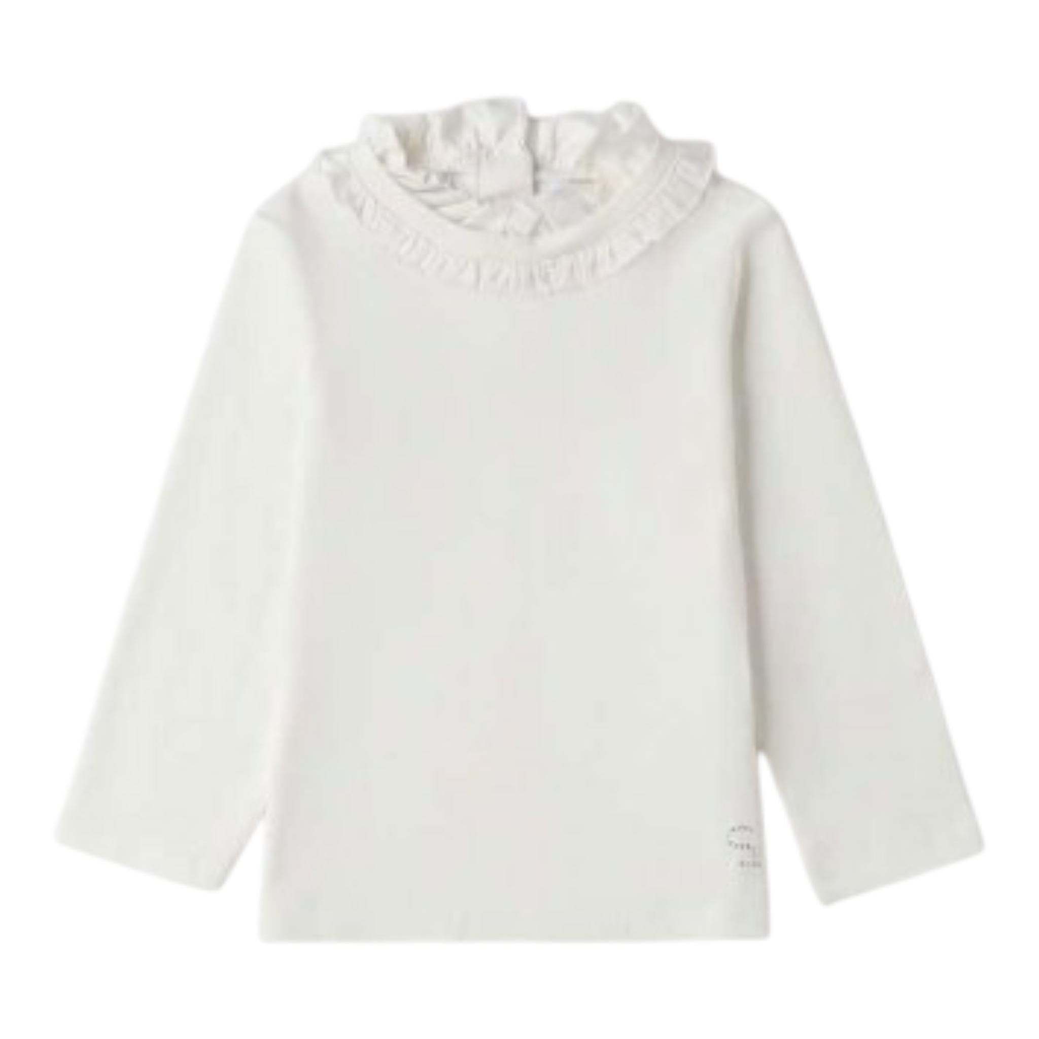 Sarabanda Shirt Girocollo tinta unita Bianco per Neonata 0F321X BIANCO SARABANDA 