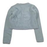 Sarabanda Cardigan tinta unita Azzurro per Neonata 0F335N AZZURRO SARABANDA 