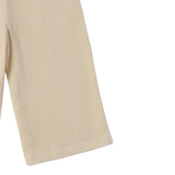 Sarabanda Pantalone tinta unita Modello A Palazzo Panna per Bambina 0F356 PANNA SARABANDA 