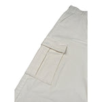 Sarabanda Pantalone tinta unita Modello Palazzo Bianco per Bambina 0F547 BIANCO SARABANDA 