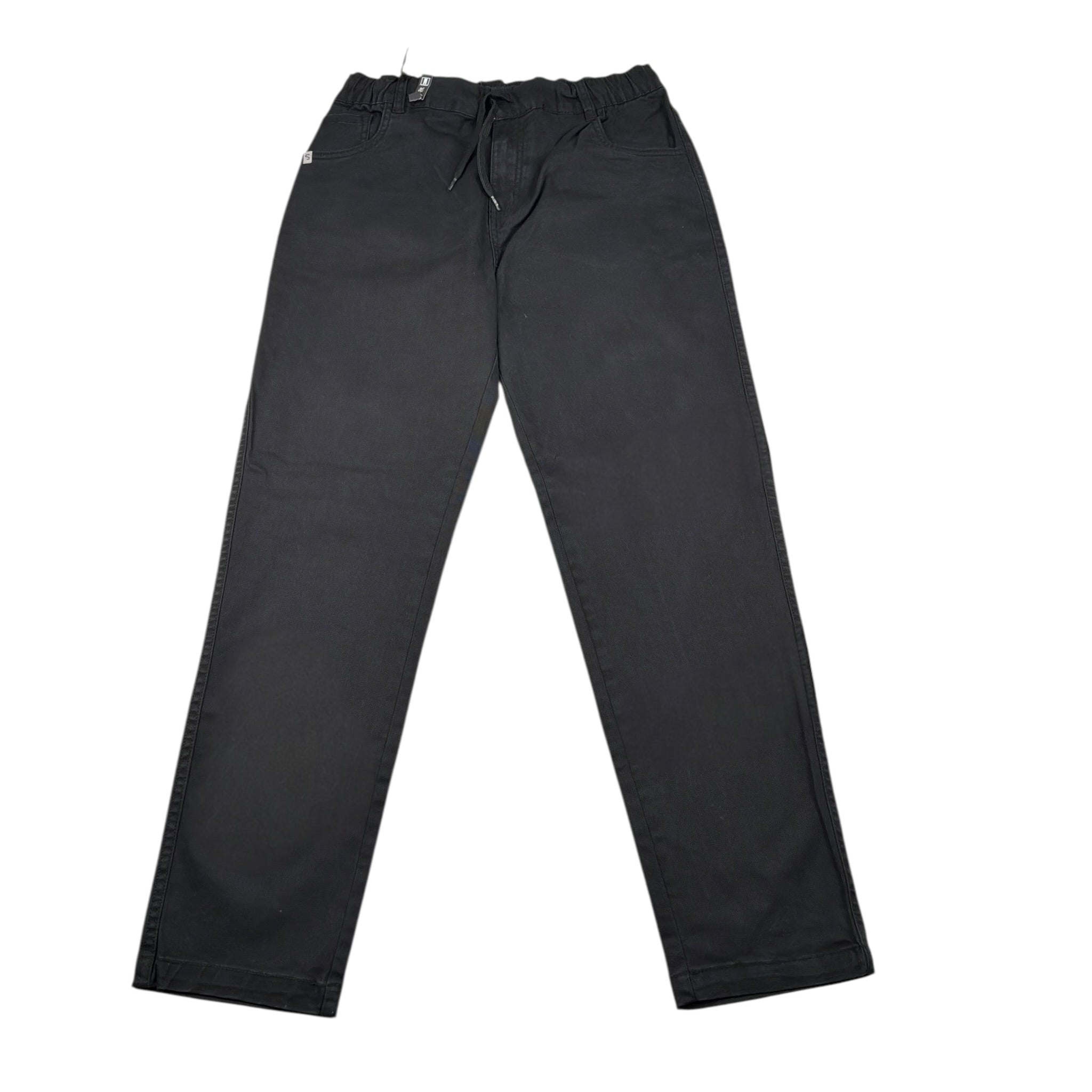 Sarabanda Pantalone tinta unita con Elastico In Vita Nero per Bambino 0F627 NERO SARABANDA 