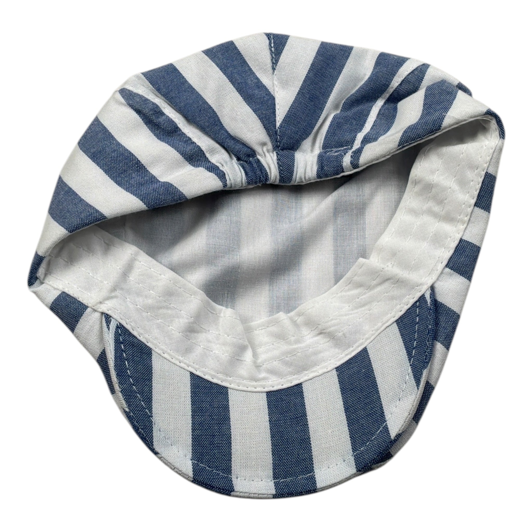 Sarabanda Coppola Bicolore Bianco per Neonato 0J800 BIANCO SARABANDA 