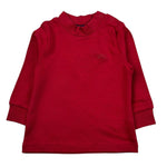 Sarabanda Shirt tinta unita con Stampa Rosso per Neonato 0X702 ROSSO SARABANDA 