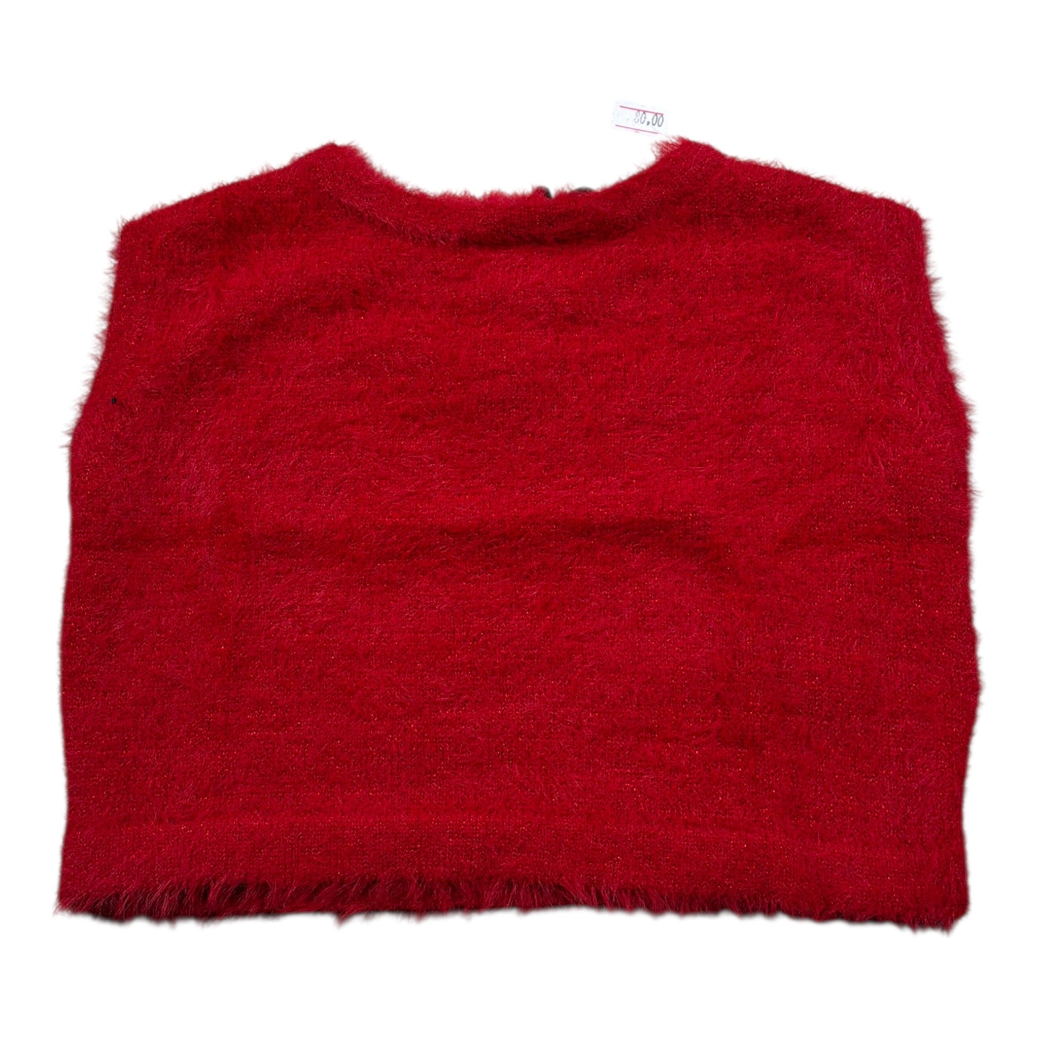 Sarabanda  Gilet tinta unita Rosso per Neonata F345N ROSSO SARABANDA 