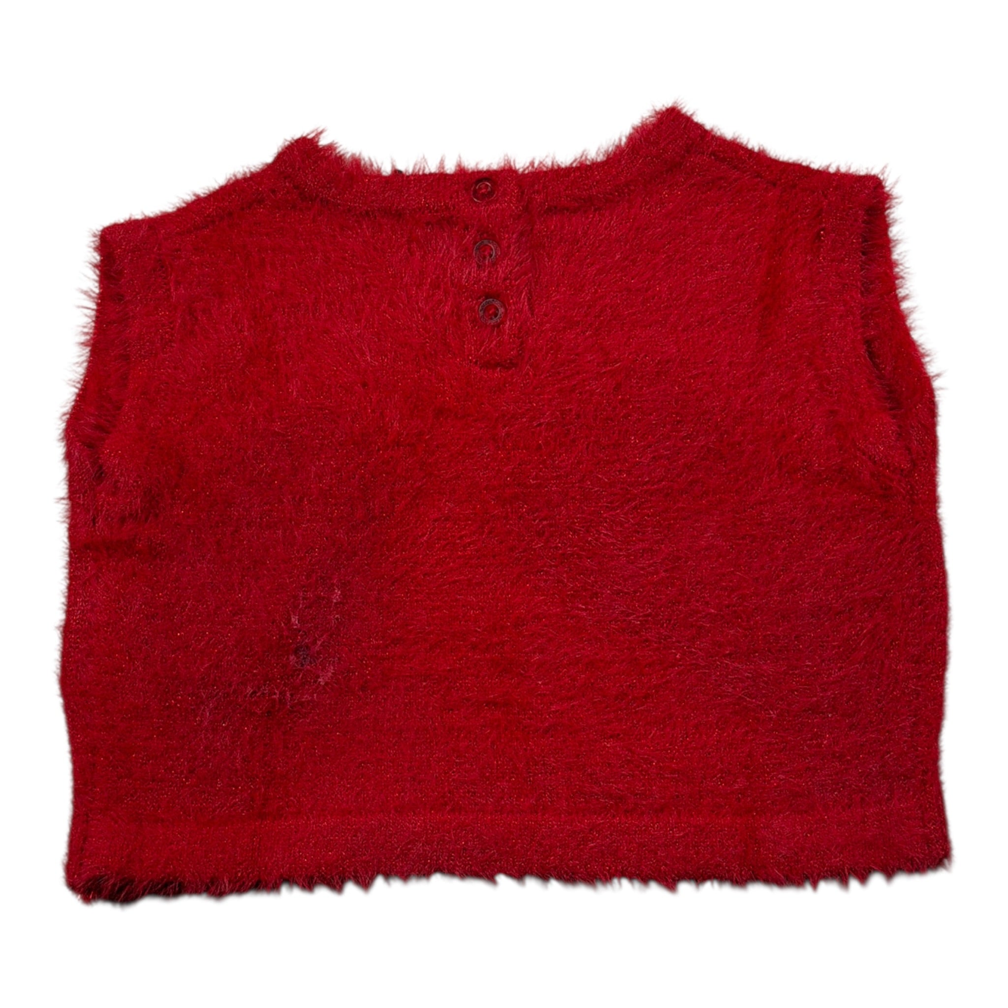Sarabanda  Gilet tinta unita Rosso per Neonata F345N ROSSO SARABANDA 
