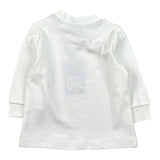 Sarabanda Shirt tinta unita con Logo Bianco per Neonato X702 BIANCO SARABANDA 