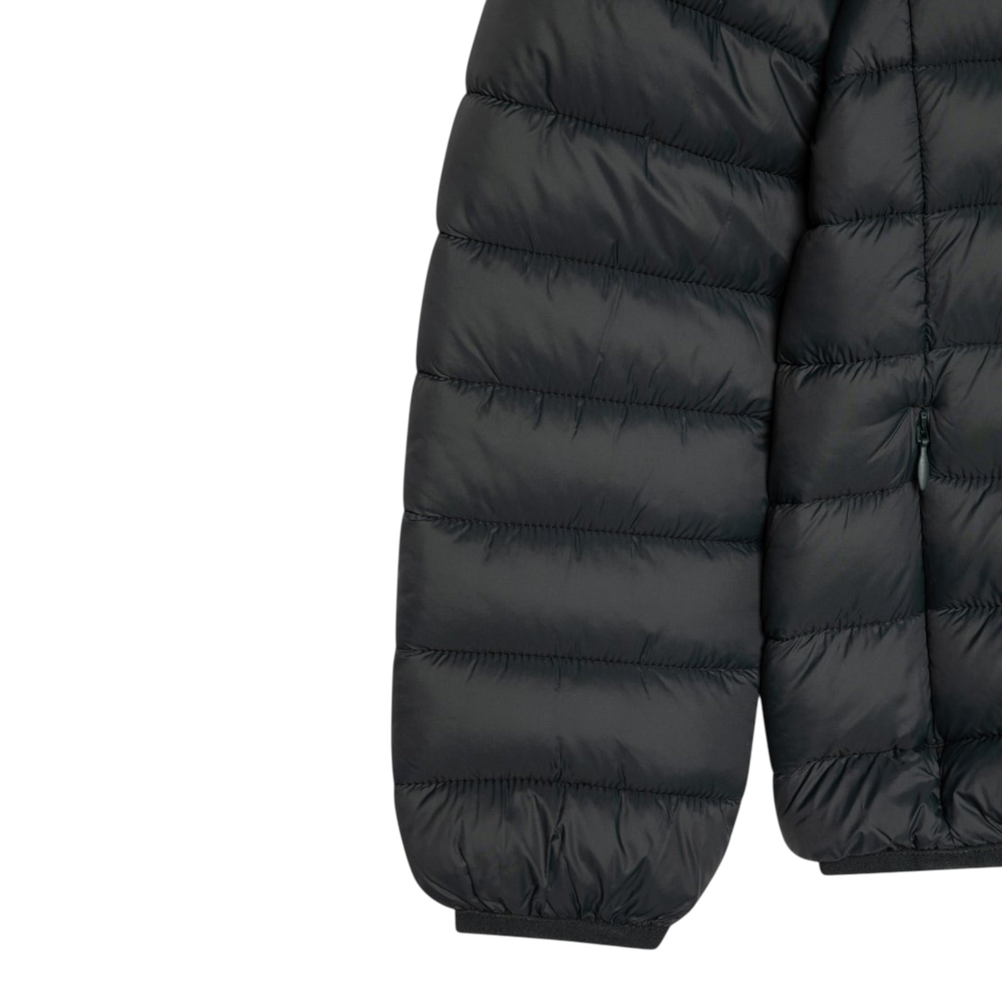 Save The Duck Giubbino tinta unita con Cappuccio Nero per Bambina J30650B NERO SAVE THE DUCK 