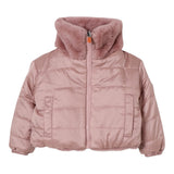 Save The Duck Giubbino Modello Crop con Pelliccia Reversibile Rosa per Bambina J31352G ROSA SAVE THE DUCK 