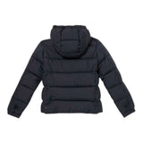 Save The Duck Giubbino tinta unita con Cappuccio Nero per Bambino J35560BJ NERO SAVE THE DUCK 