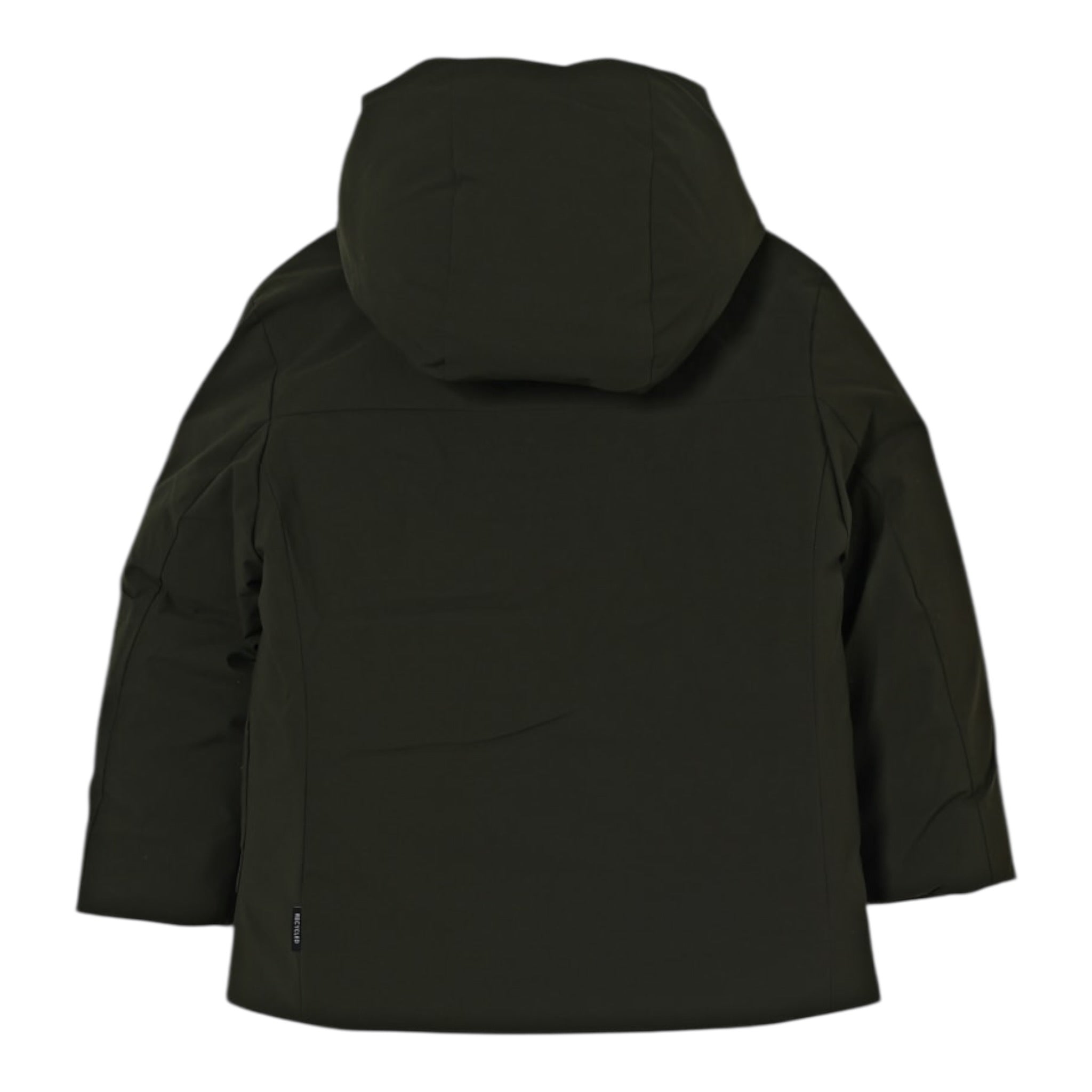 Save The Duck Giubbino tinta unita con Zip E Cappuccio Modello Parka Verde per Neonato J41447BMATT21 VERDE SAVE THE DUCK 