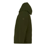 Save The Duck Giubbino tinta unita con Cappuccio E Zip Verde per Bambino J41447B VERDE SAVE THE DUCK 