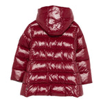 Save The Duck Giubbino tinta unita con Zip E Cappuccio Bordeaux per Bambino J42445GLOVE21 BORDEAUX SAVE THE DUCK 