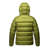 Save The Duck Giubbino tinta unita con Zip E Cappuccio Verde per Bambino J45650GXX VERDE SAVE THE DUCK 