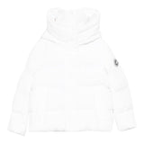 Save The Duck Giubbino tinta unita con Zip E Cappuccio Bianco per Bambino P32517GXX BIANCO SAVE THE DUCK 