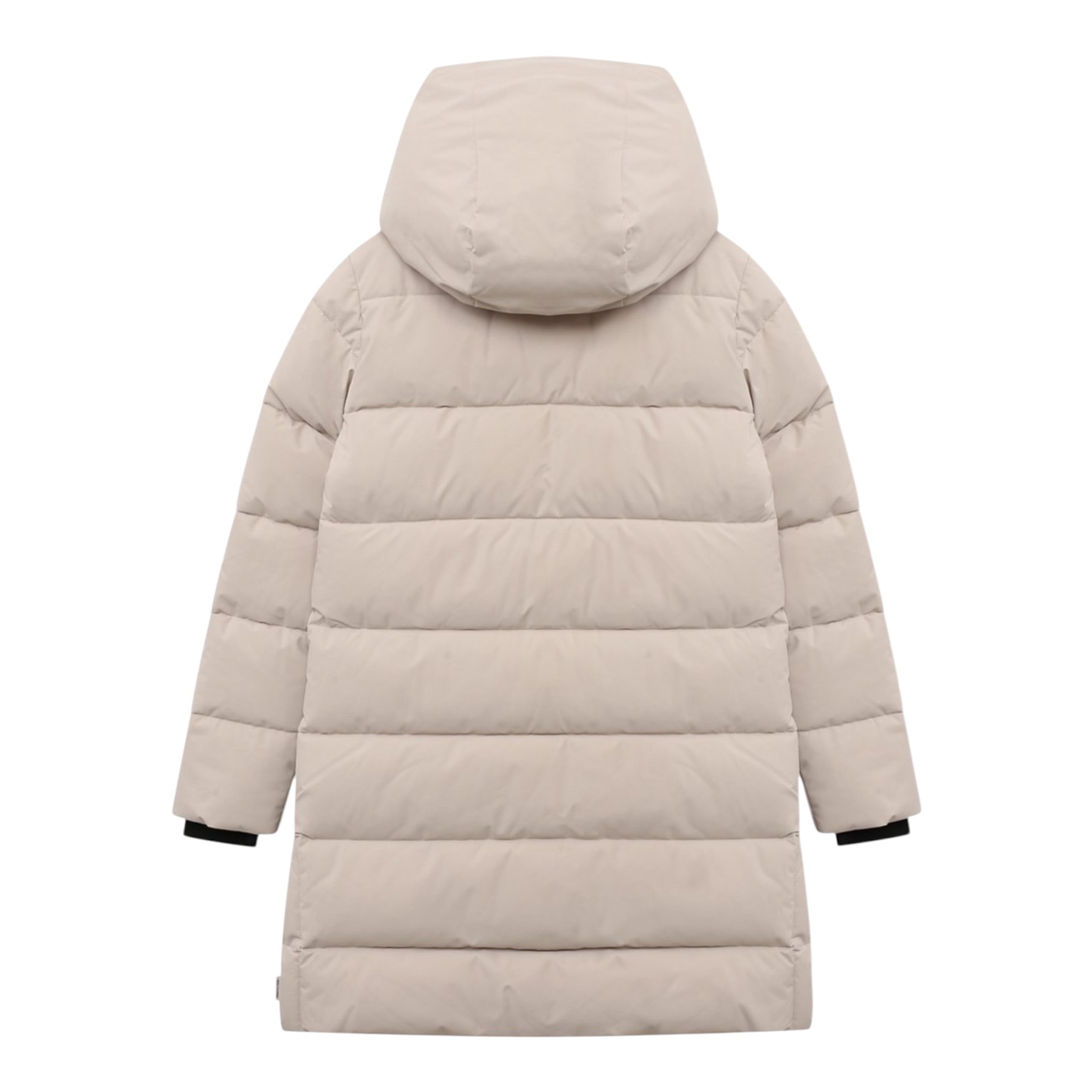 Save The Duck Giubbino tinta unita con Zip E Cappuccio Beige per Bambino P41909G BEIGE SAVE THE DUCK 