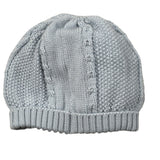 Scaldacuore Cappello tinta unita Azzurro per Neonato GR14 AZZURRO SCALDACUORE 