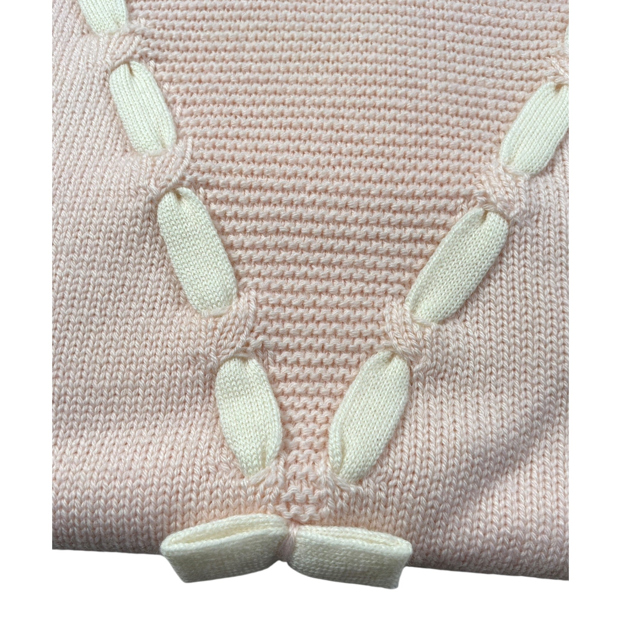 Scaldacuore Coperta tinta unita Rosa per Neonata LN16 ROSA SCALDACUORE 