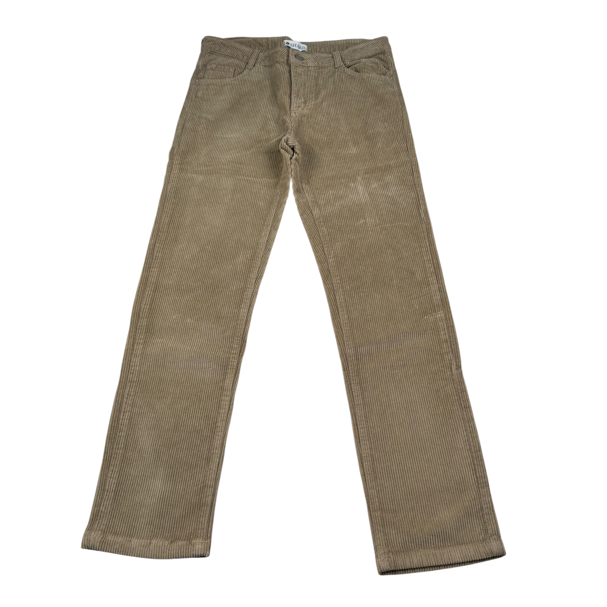 Shako' Pantalone tinta unita In Velluto Beige per Bambino PSK0422J BEIGE SHAKO' 