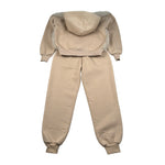 Shopart Completo 2 Pezzi Felpa-Pantalone Beige per Bambina SAJSW000590 BEIGE SHOPART 