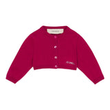 Simonetta Coprispalle tinta unita con Brillantini Fuxia per Neonata SV9000 FUXIA SIMONETTA 