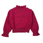 Simonetta Maglia Mezzo Collo tinta unita Fuxia per Neonata SV9A20X FUXIA SIMONETTA 