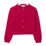 Simonetta Cardigan Tint Uita Fuxia per Neonata SV9A40 FUXIA SIMONETTA 