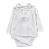 Simonetta Body tinta unita con Colletto Bianco per Neonata SVA000 BIANCO SIMONETTA 