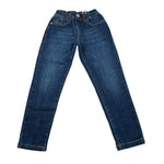 Siviglia Jeans tinta unita con Con 5 Tasche Blu per Bambino SVJPT00532 BLU SIVIGLIA 