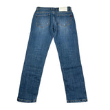 Siviglia Jeans tinta unita con 5 Tasche Blu per Bambino SVJPT00537 BLU SIVIGLIA 