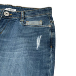 Siviglia Jeans tinta unita con 5 Tasche Blu per Bambino SVJPT00537 BLU SIVIGLIA 