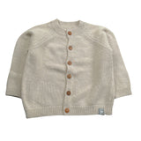 Snug Cardigan tinta unita con Bottoni Beige per Bambino 930AR5W003140J BEIGE SNUG 